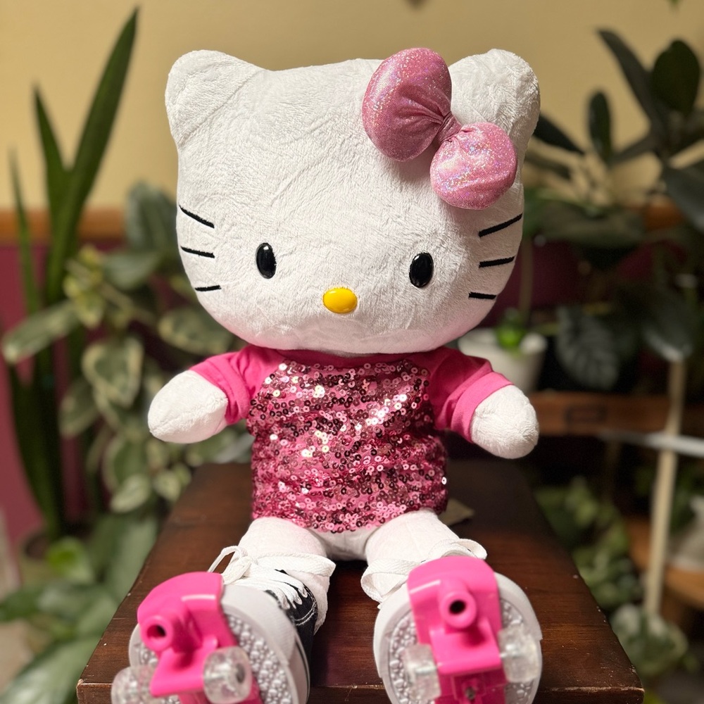Hello Kitty Plush Build a Bear with Roller Skates